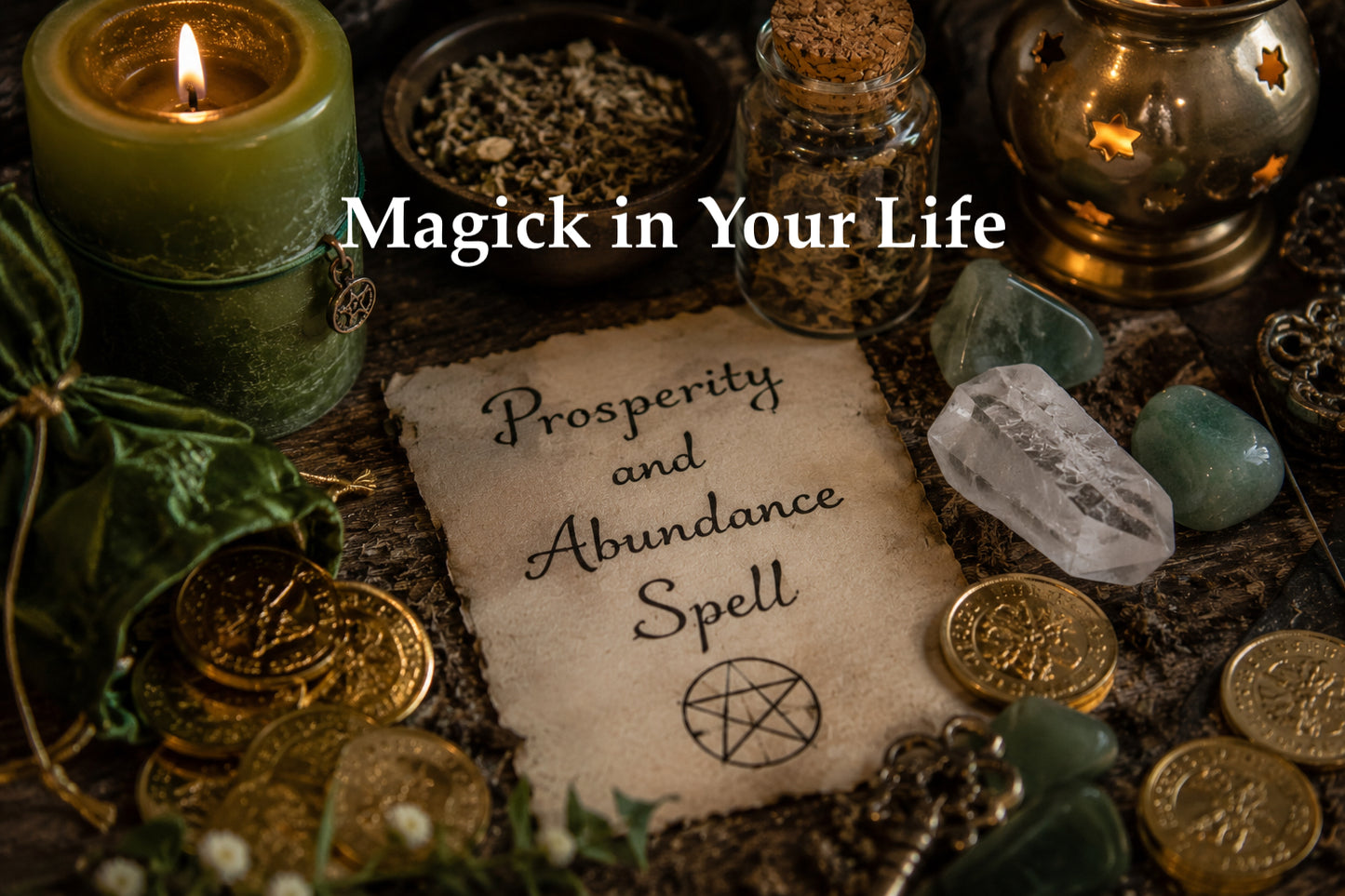 Prosperity and Abundance Spell- Attract Wealth, Success, and Financial Opportunity