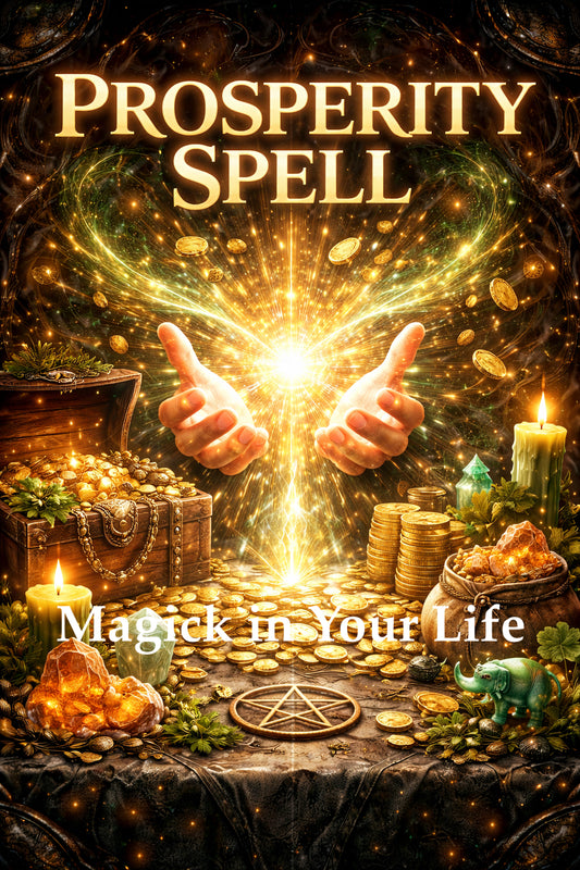 Prosperity and Abundance Spell- Attract Wealth, Success, and Financial Opportunity
