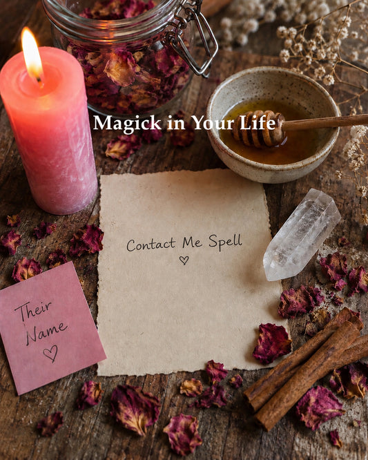 Contact Me Ritual for Communication and Connection